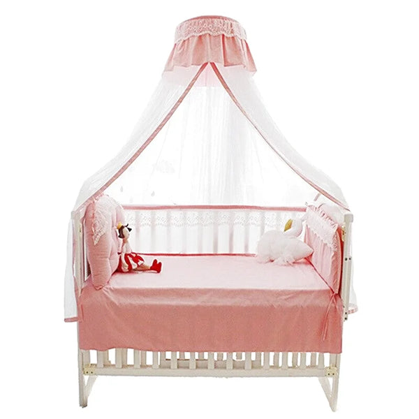 Ciel De Lit Bébé Fille Rose